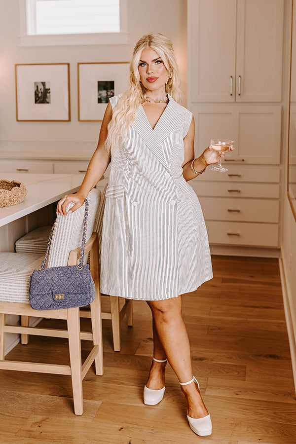 Premium Country Club Wrap Dress - Timeless Chic & Elegance