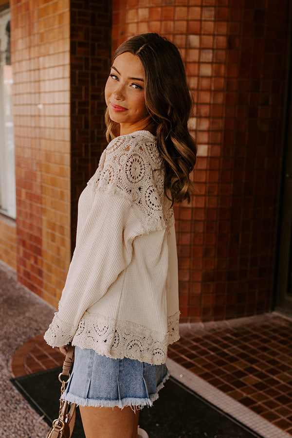 Premium Boho Chic Crochet Top