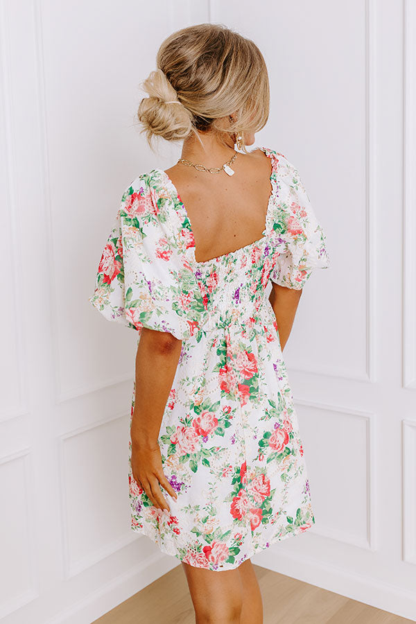 Ultimate Garden Bliss Eyelet Mini Dress