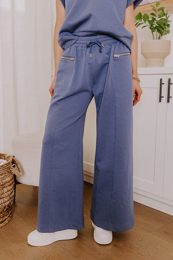 Ultimate Street Style Chic High Waist Scuba Pants - Riverside Edition