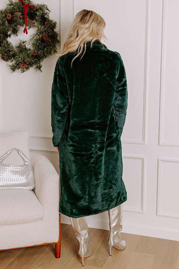 Premium Hyde Park Luxe Plush Coat