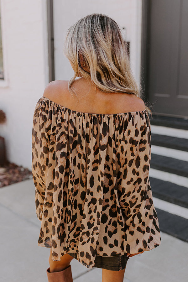 Ultimate Chic Leopard Print Top