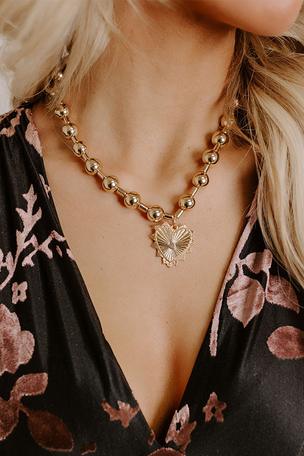 Premium Glow & Love Necklace - Ultimate Style Statement