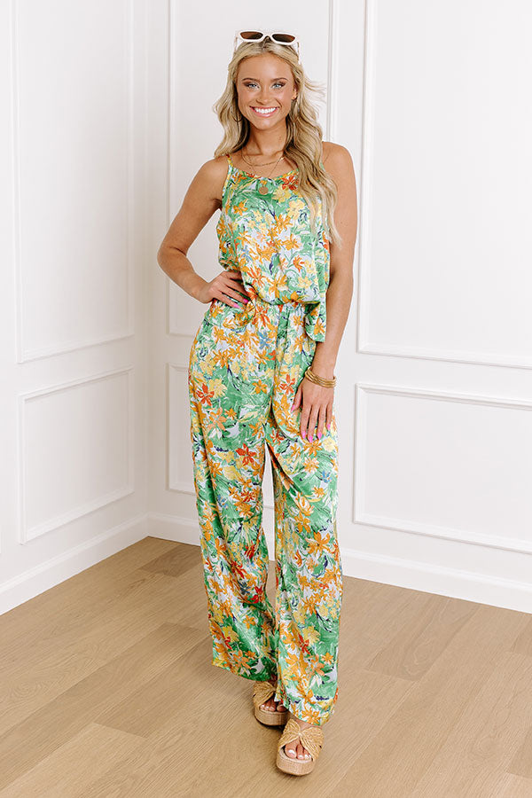 Premium Hamptons Hideout Floral High Waist Pants - Ultimate Style & Comfort