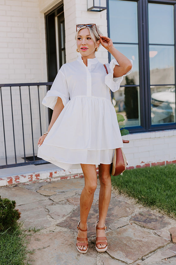Elegant Mini Dress - Timeless Charm for Every Occasion