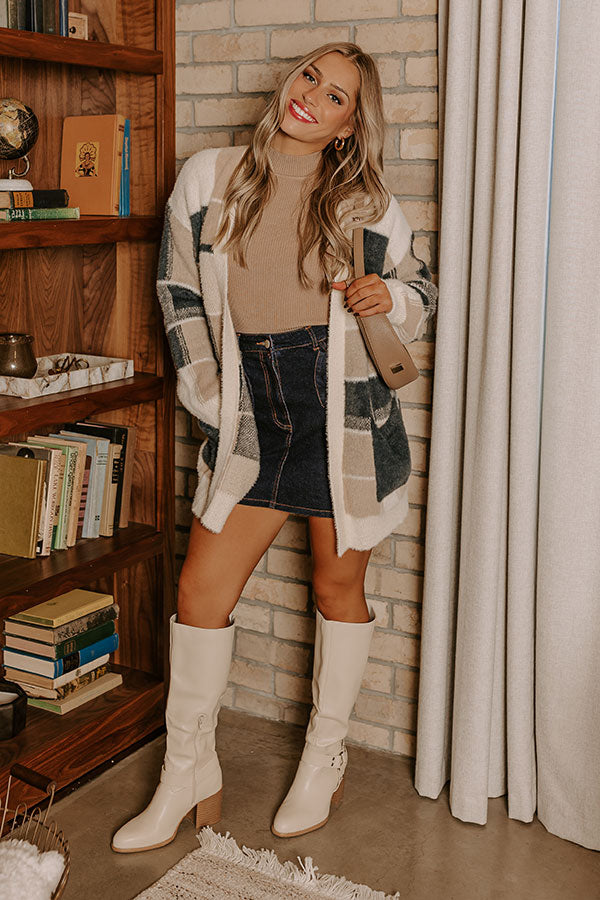Premium Small Town Bistro Eyelash Knit Cardigan - Ultimate Cozy Style