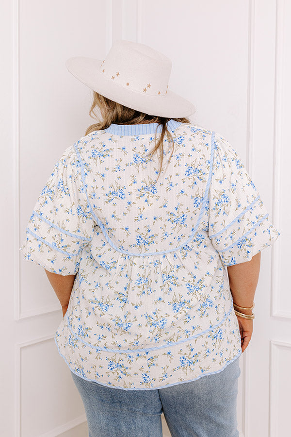 Premium Floral Elegance Top - Ultimate Spring Style