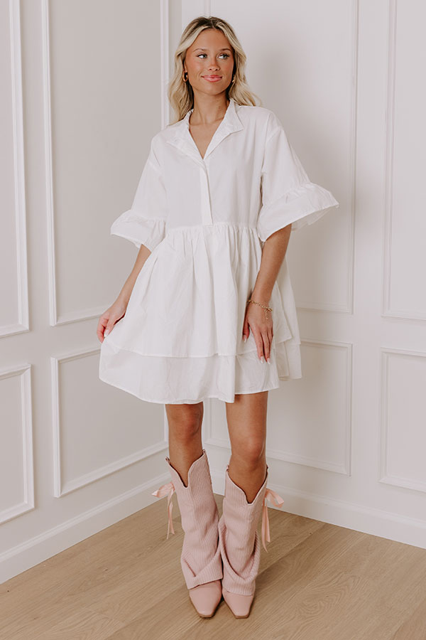 Elegant Mini Dress - Timeless Charm for Every Occasion
