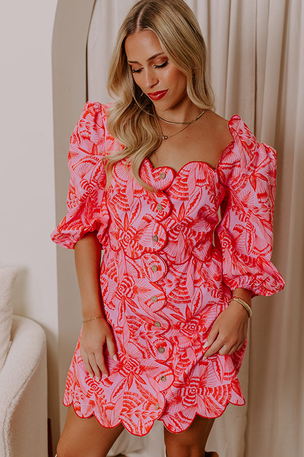 Ultimate Floral Mini Dress - That's Amore Collection