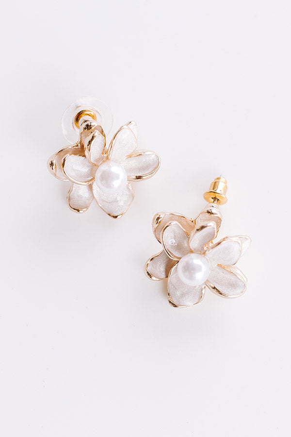 Premium Floral Elegance Earrings