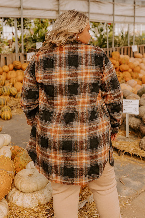 Premium Peppermint Kisses Flannel Tunic Dress - Ultimate Holiday Style