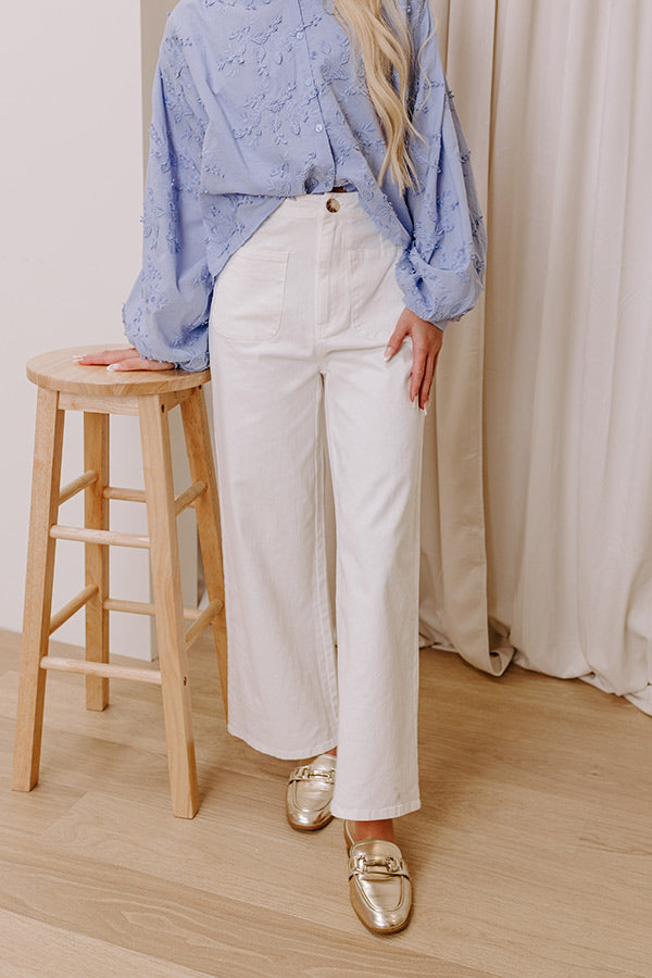 Premium Lana High Waist Wide Leg Jean - Ultimate Comfort & Style