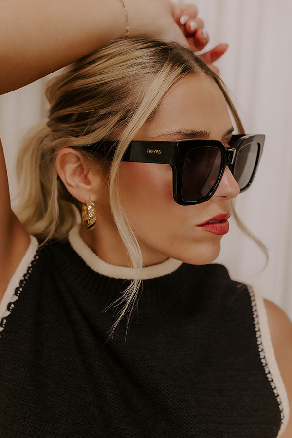 Freyrs Bon Chic Ultimate Oversized Square Sunglasses