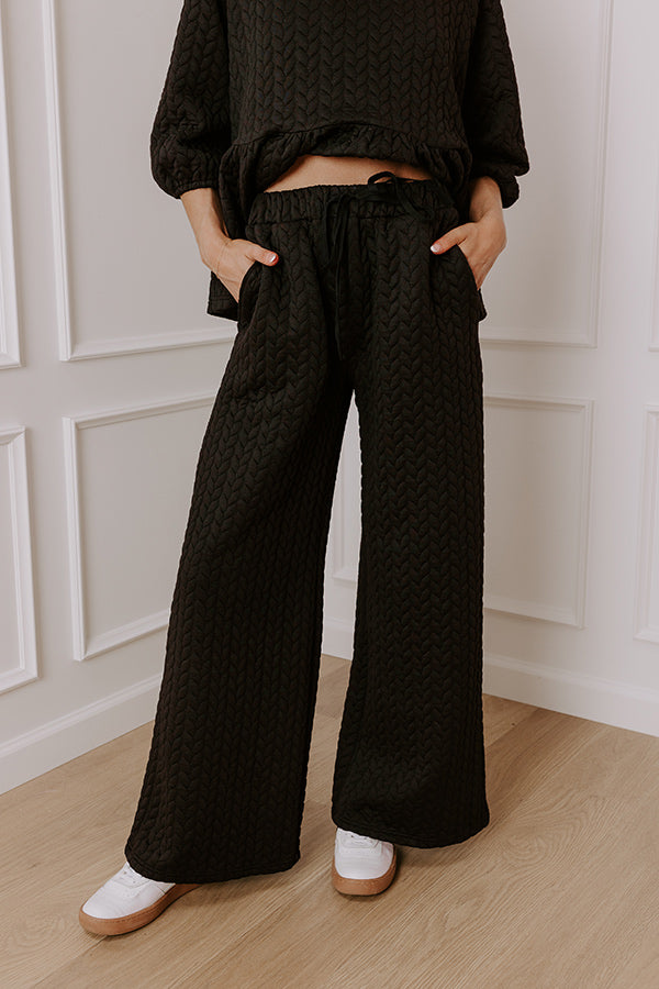 Premium Chic A La Mode High Waist Knit Pants - Ultimate Comfort & Style