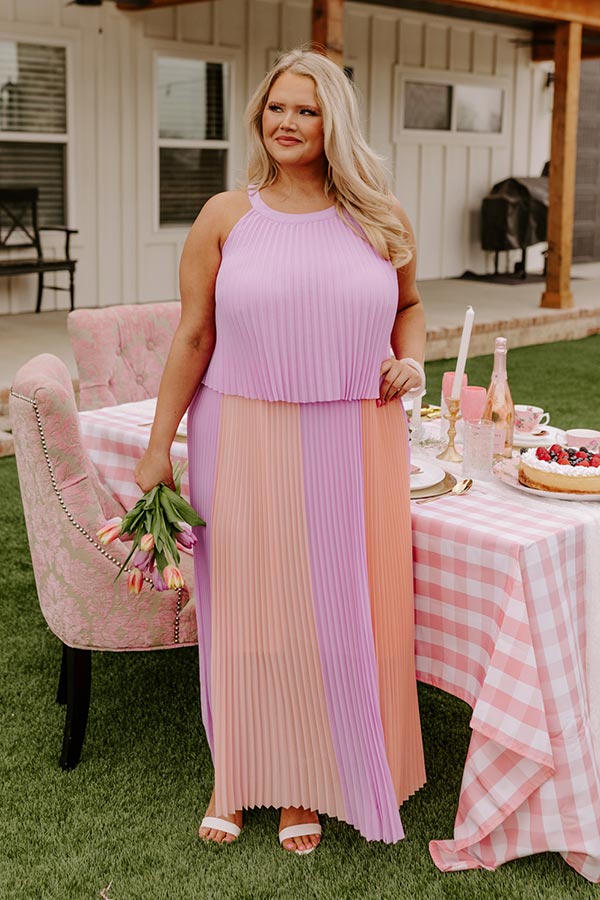 Ultimate Dreamy Daze Pleated Maxi Dress