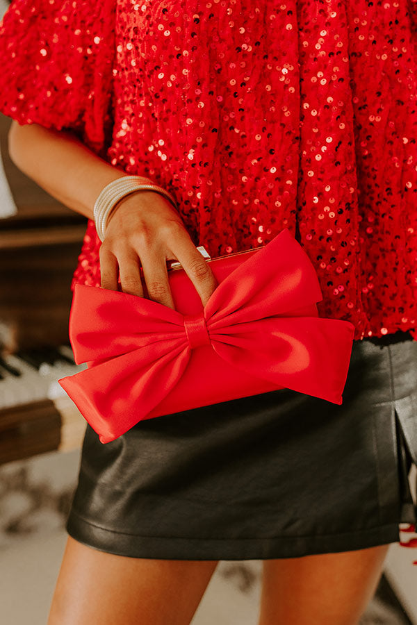 Ultimate Holiday Soiree Satin Clutch - Premium Luxe Design