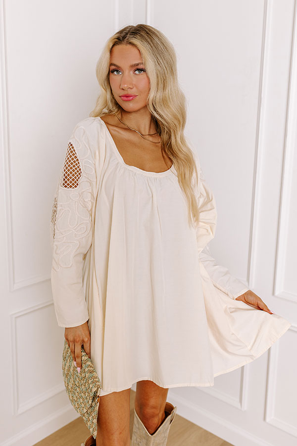 Premium Embroidered Batwing Dress - Ultimate Style Upgrade