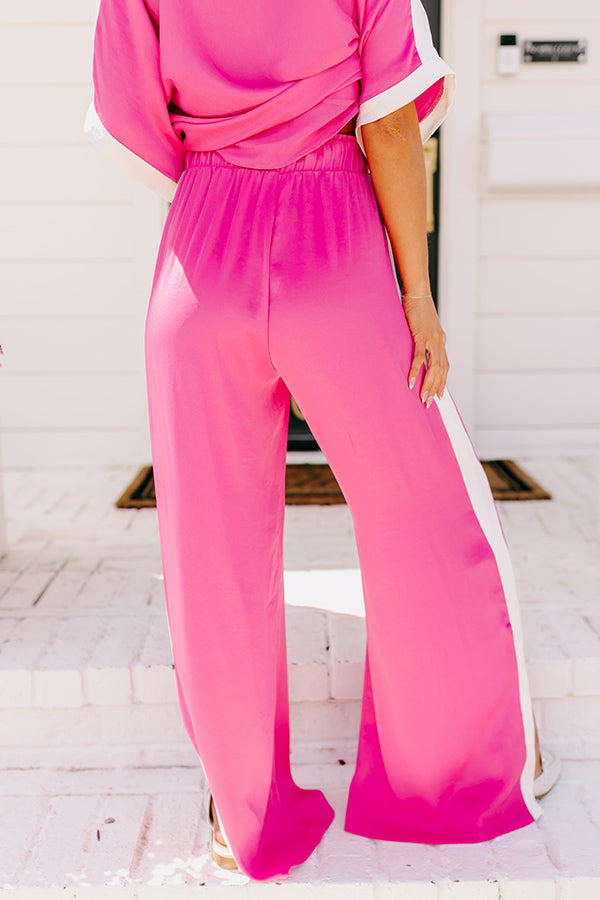 Premium Brooklyn Babe High Waist Pants - Hot Pink | City Chic Style
