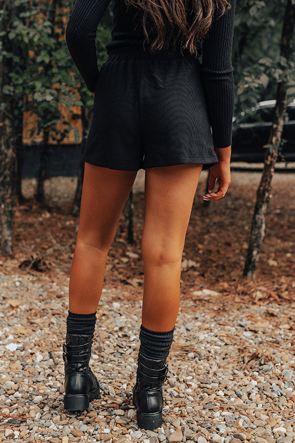 Ultimate Breezy High-Waist Ribbed Shorts