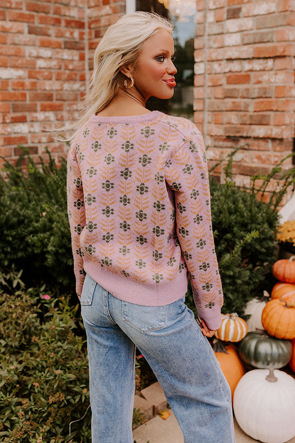 Premium Knit Floral Cardigan - Ultimate Cozy Style