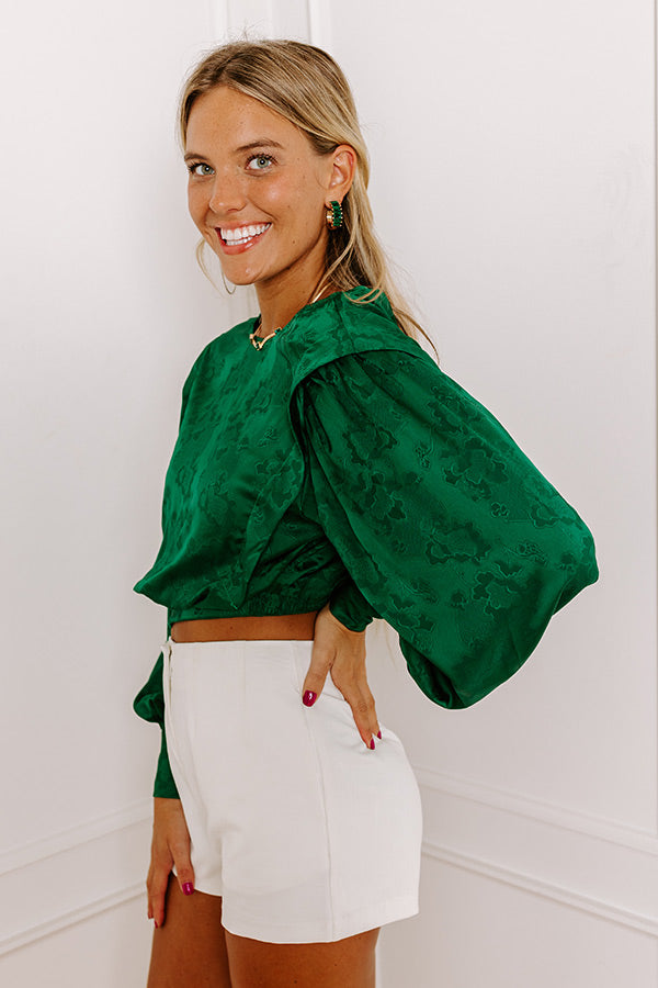 Premium Satin Elegance Top - Pair With A Smile