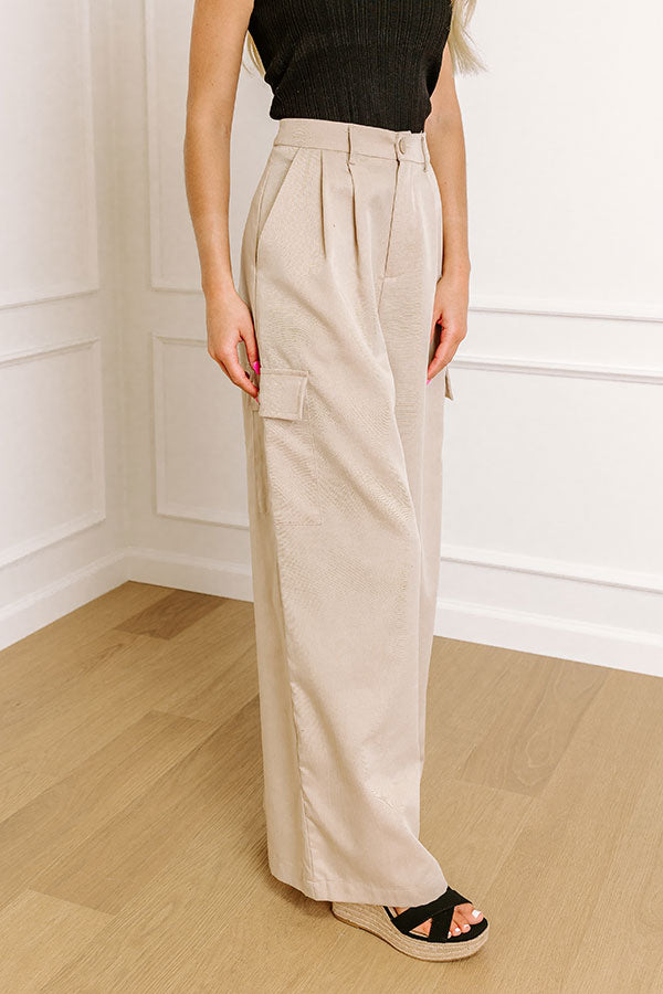 Ultimate Julie High Waist Cargo Pants - Premium Style & Comfort