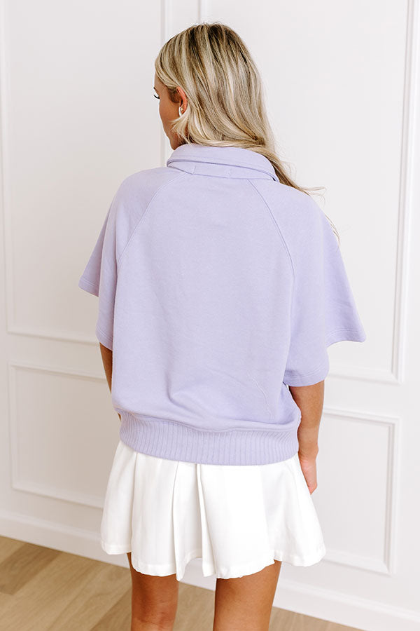 Premium Lavender Casual Sweatshirt - Ultimate Comfort & Style