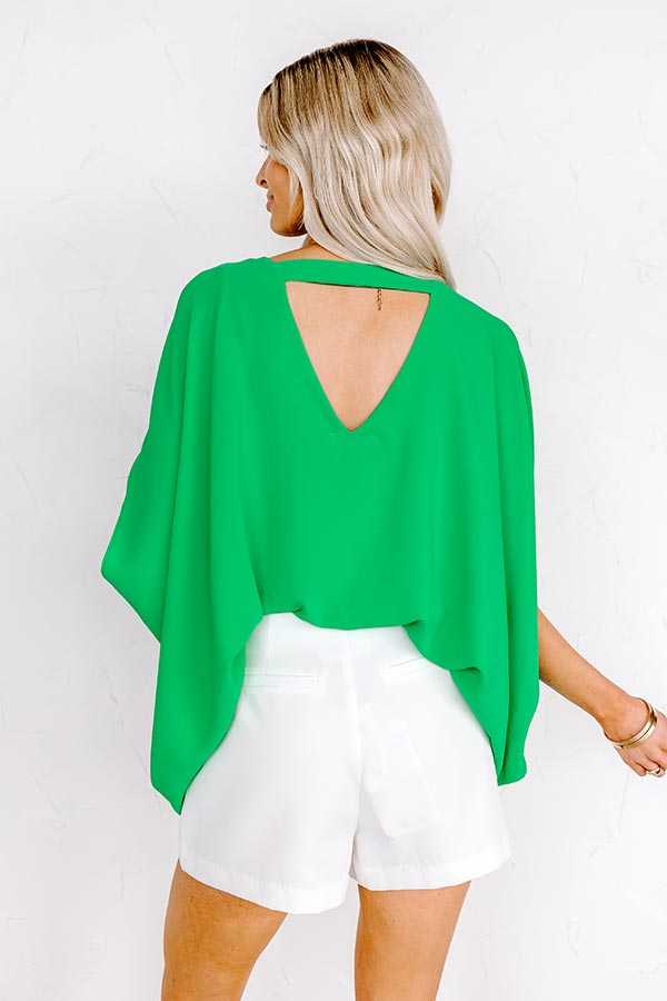 Premium Kelly Green Muse Top - Ultimate Style & Comfort