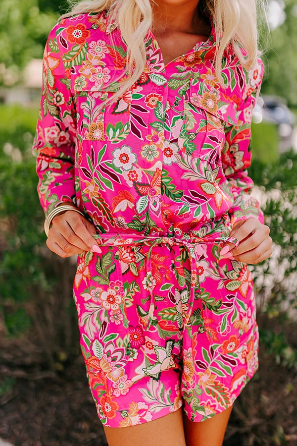 Ultimate Floral Romper - Captivating Cuteness