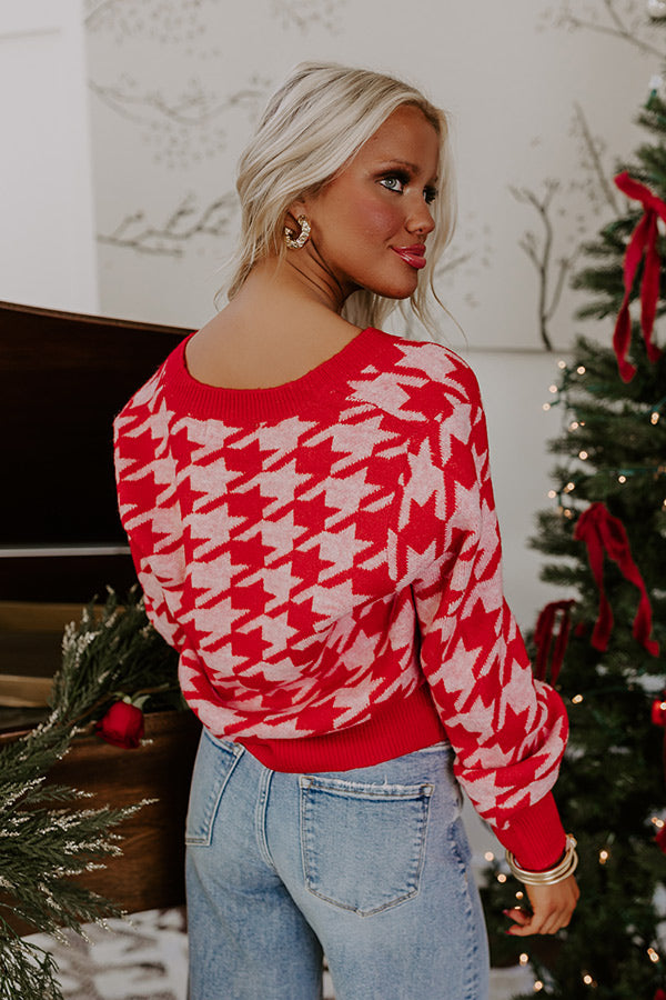 Premium Cafe Cutie Houndstooth Cardigan - Ultimate Style Upgrade