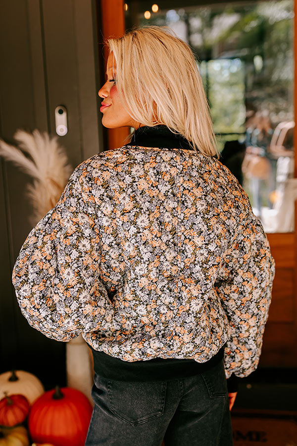 Premium Wildflower Dreams Bomber Jacket - Ultimate Comfort & Style