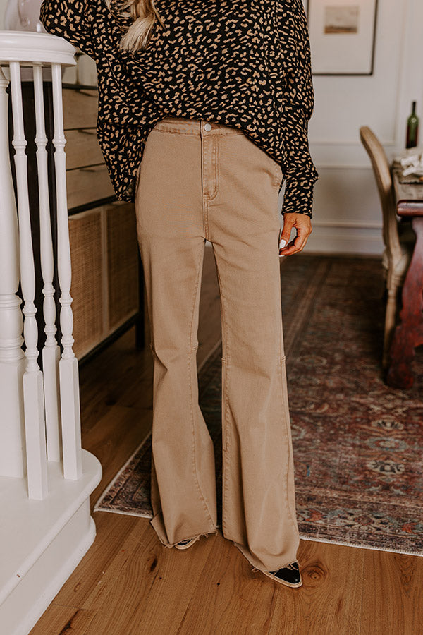 The Grace Premium High Waist Flare Jeans