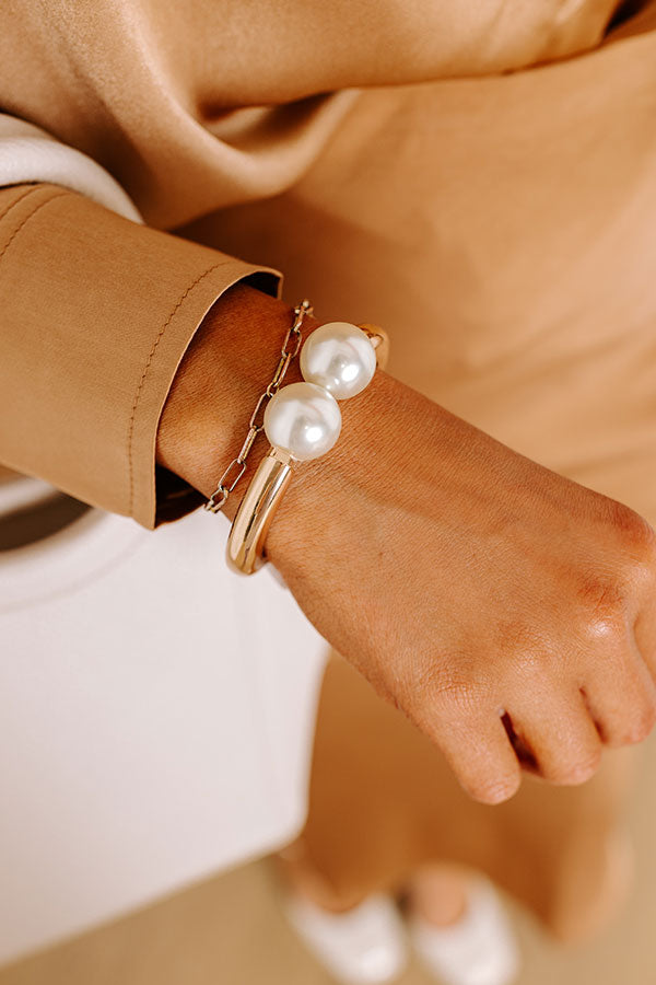 Ultimate Glam Midnight Mirage Pearl Bangle
