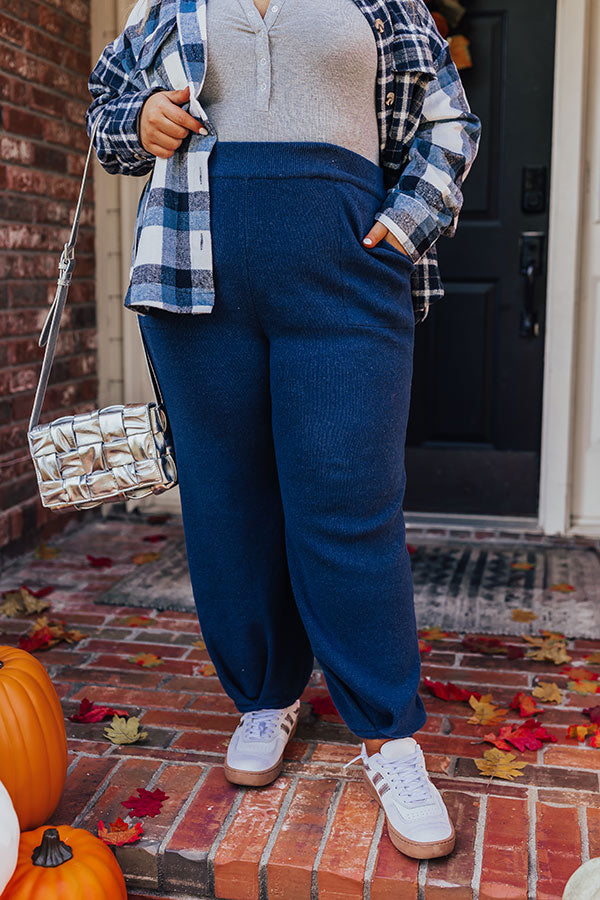 Premium High-Waist Knit Pants - Ultimate Comfort & Style