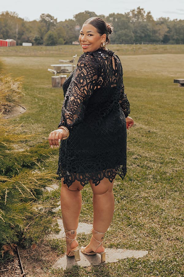 Ultimate Lace Mini Dress - Elegant & Versatile
