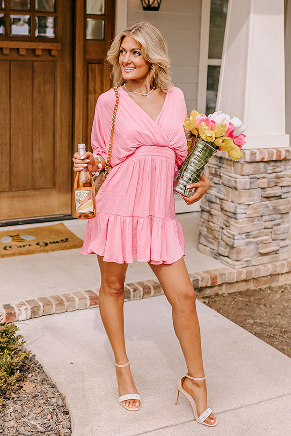 Premium Pink Daytona Date Night Dress - Ultimate Style Upgrade