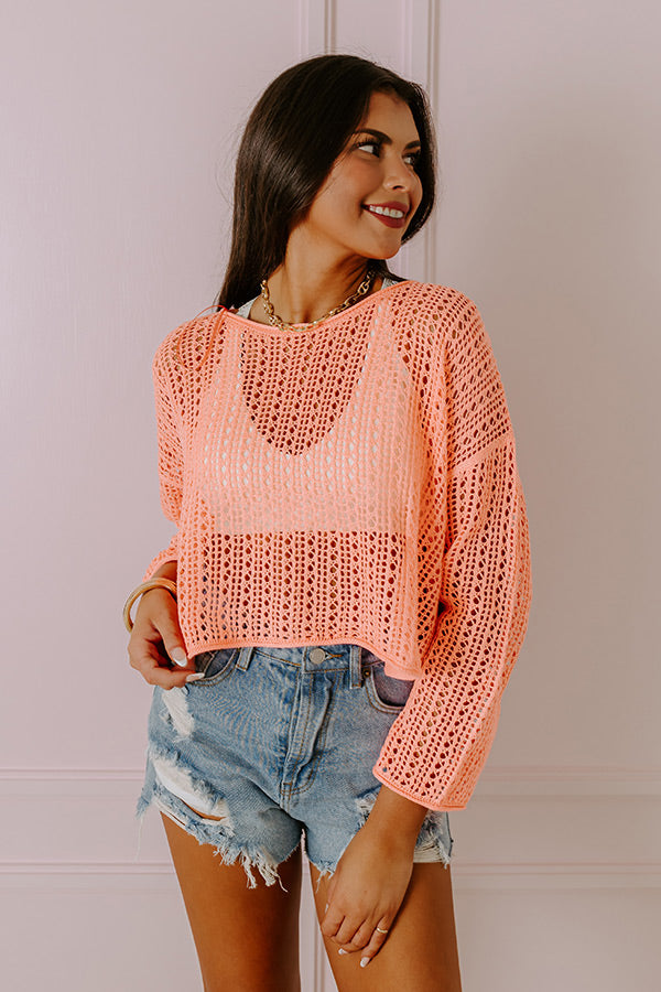 Premium Tiki Punch Knit Top - Ultimate Summer Style