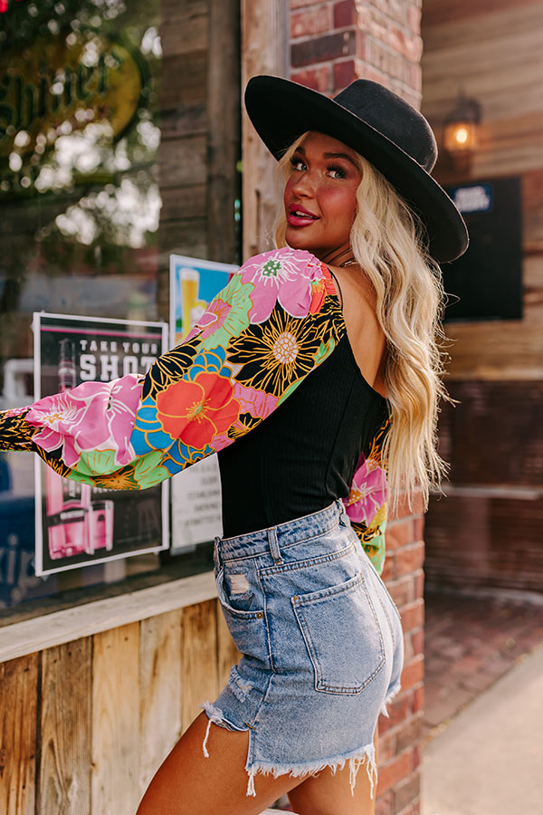 Ultimate Feminine Floral Bodysuit