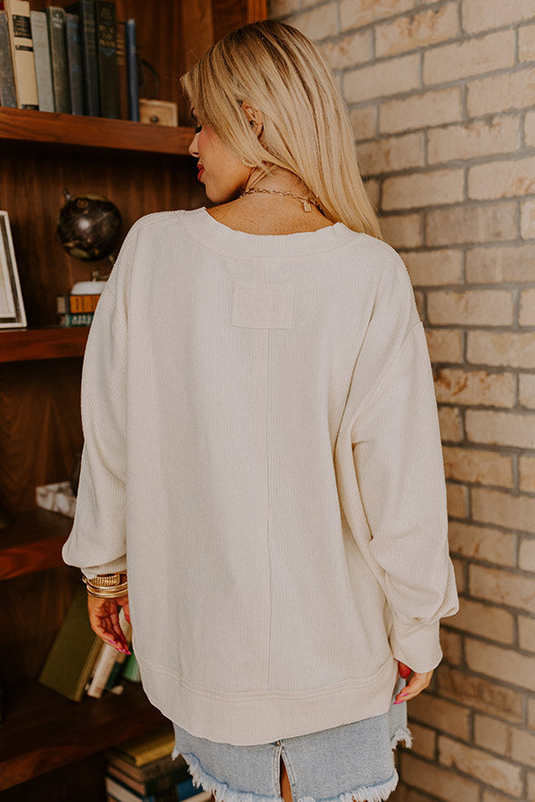 Premium Cream Curves Shift Top - Ultimate Casual Style