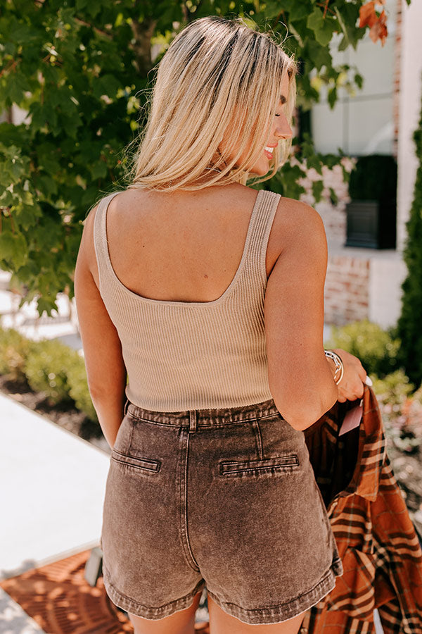 Premium Sculpting Bodysuit - Khaki | Ultimate Confidence Boost