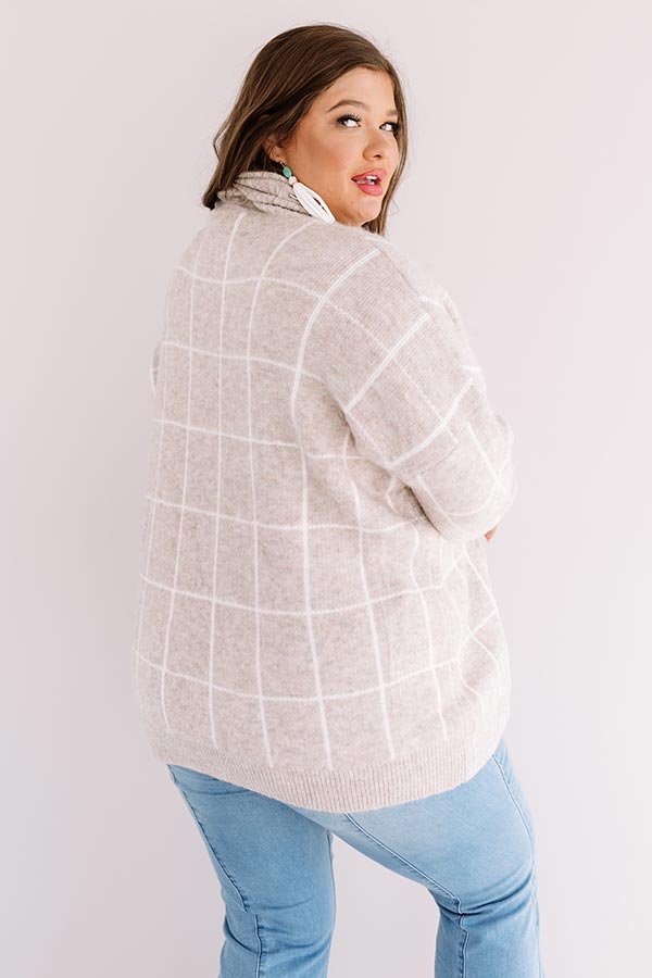Premium Latte Love Sweater - Ultimate Comfort in Birch Curves