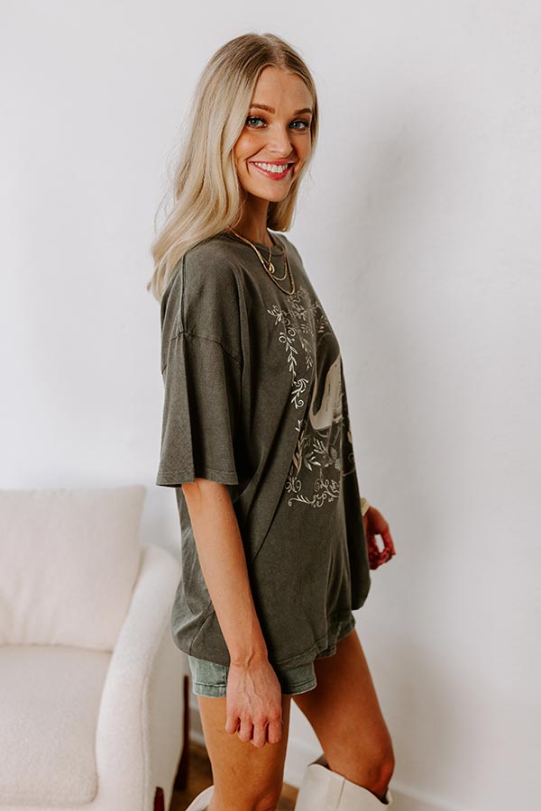 Premium Vintage Swan Graphic Tee - Ultimate Comfort & Style