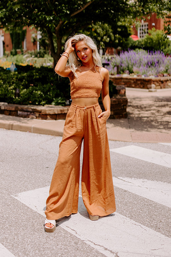 Premium Freeda Smocked Crop Top - Ultimate Style Upgrade