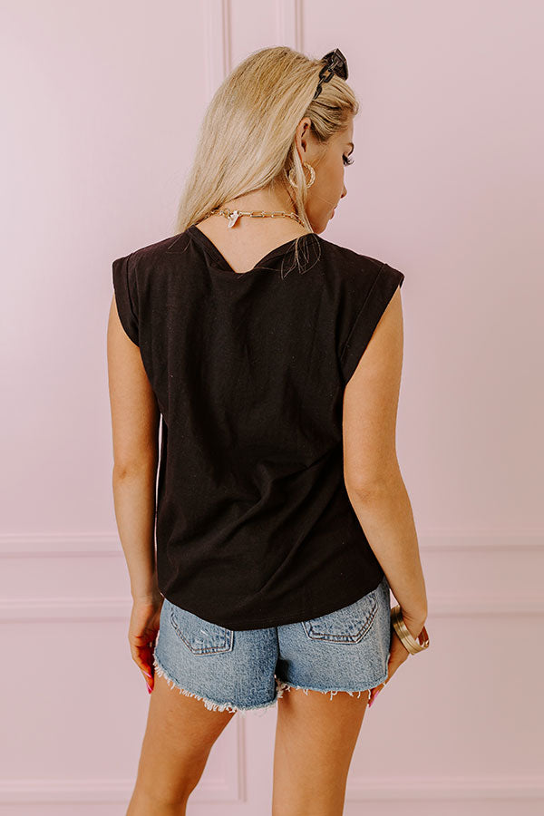 Ultimate Comfort Shift Top - Sleek Black