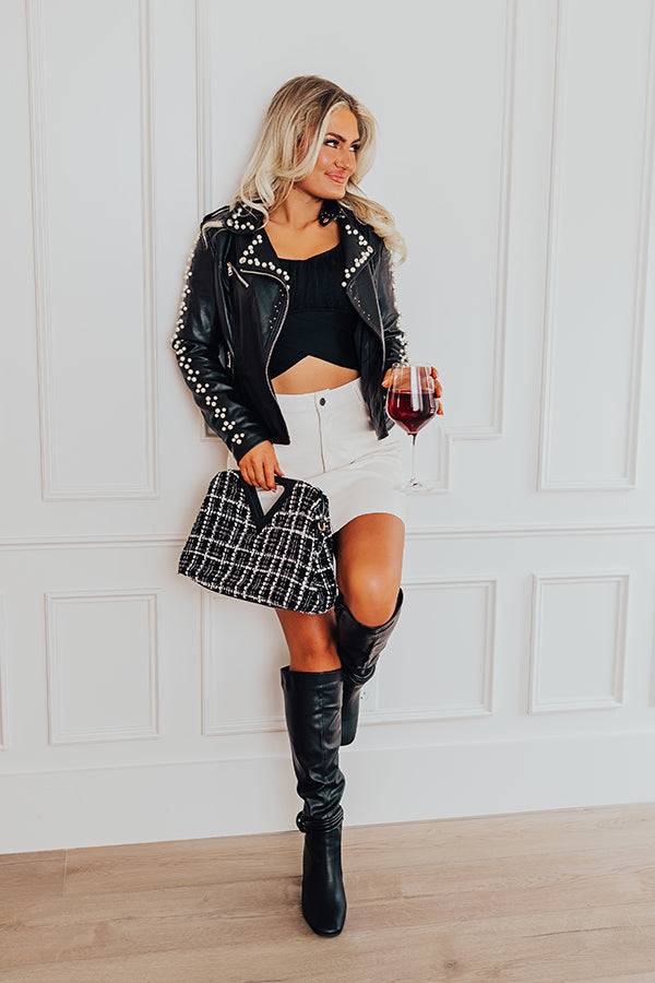 Premium London Escape Crop Top