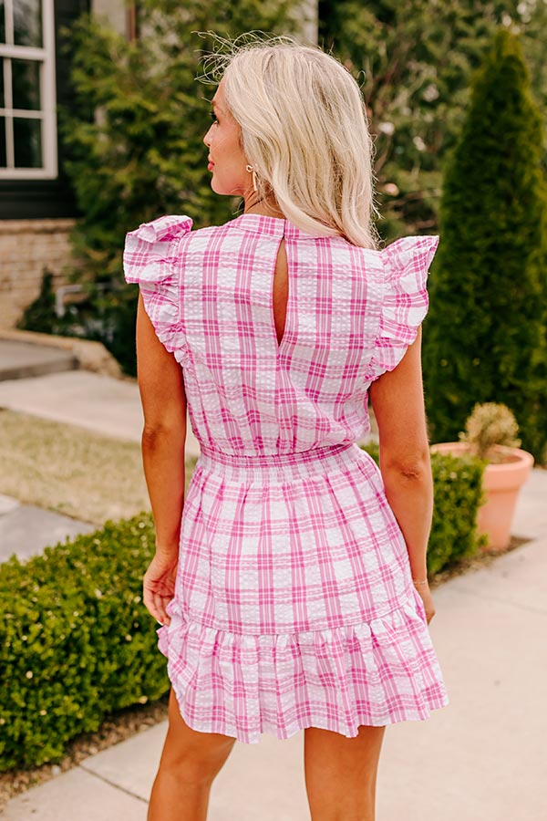 Premium Pink Gingham Picnic Romper - Ultimate Summer Style