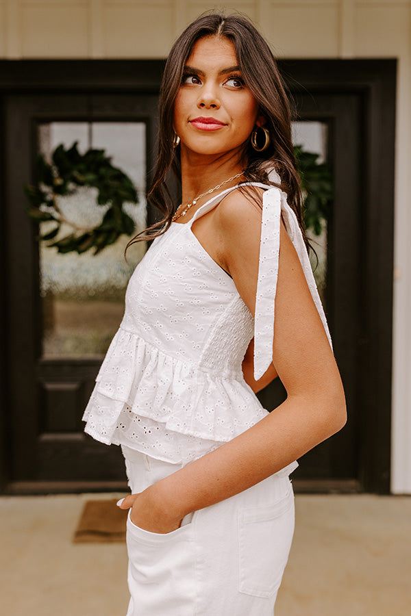 Premium Bermuda Eyelet Tank - Ultimate Summer Essential