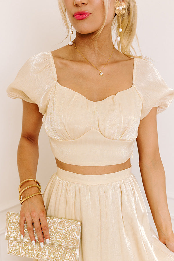 Premium Glamour Crop Top - Ultimate Style Upgrade