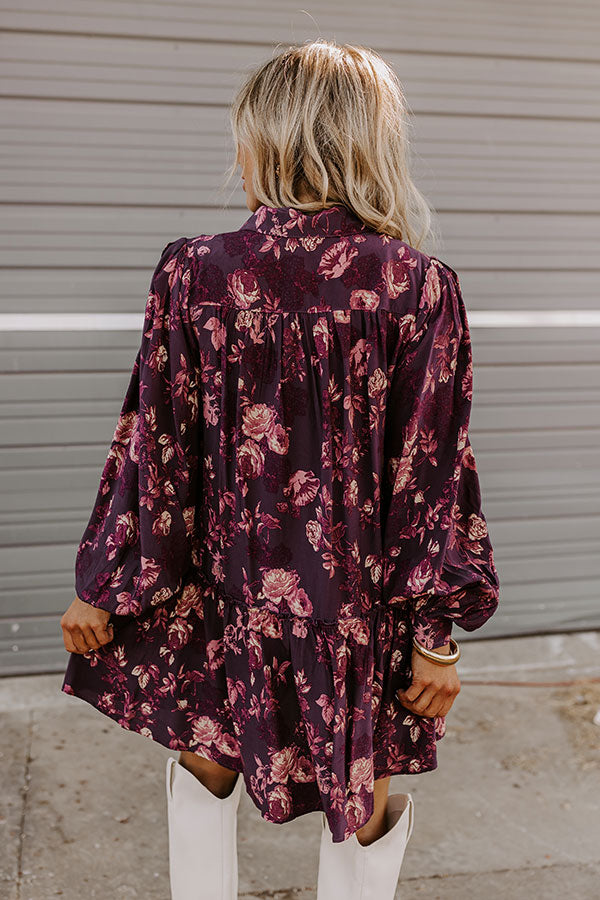 Ultimate Napa Nights Floral Mini Dress