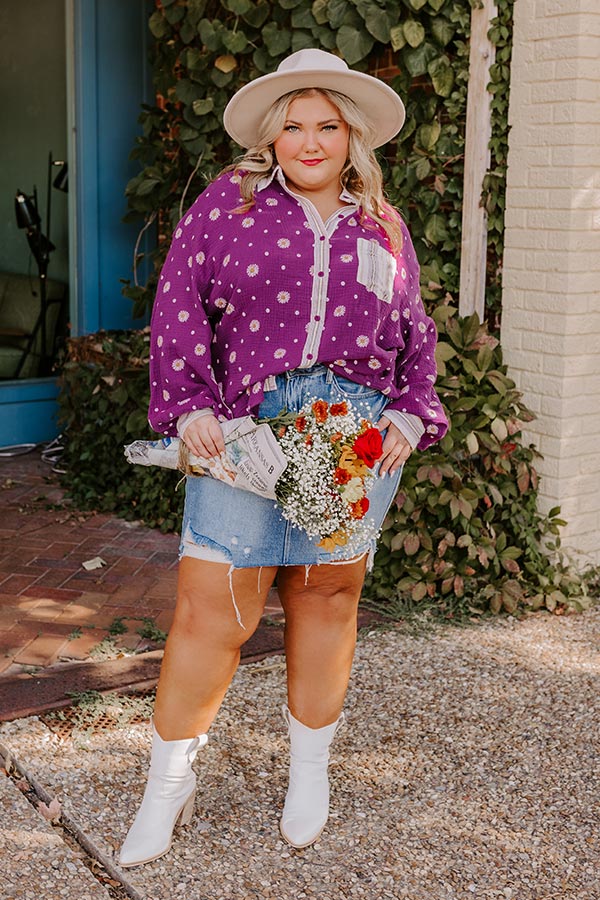 Ultimate Daisy Button-Up Top for Curves